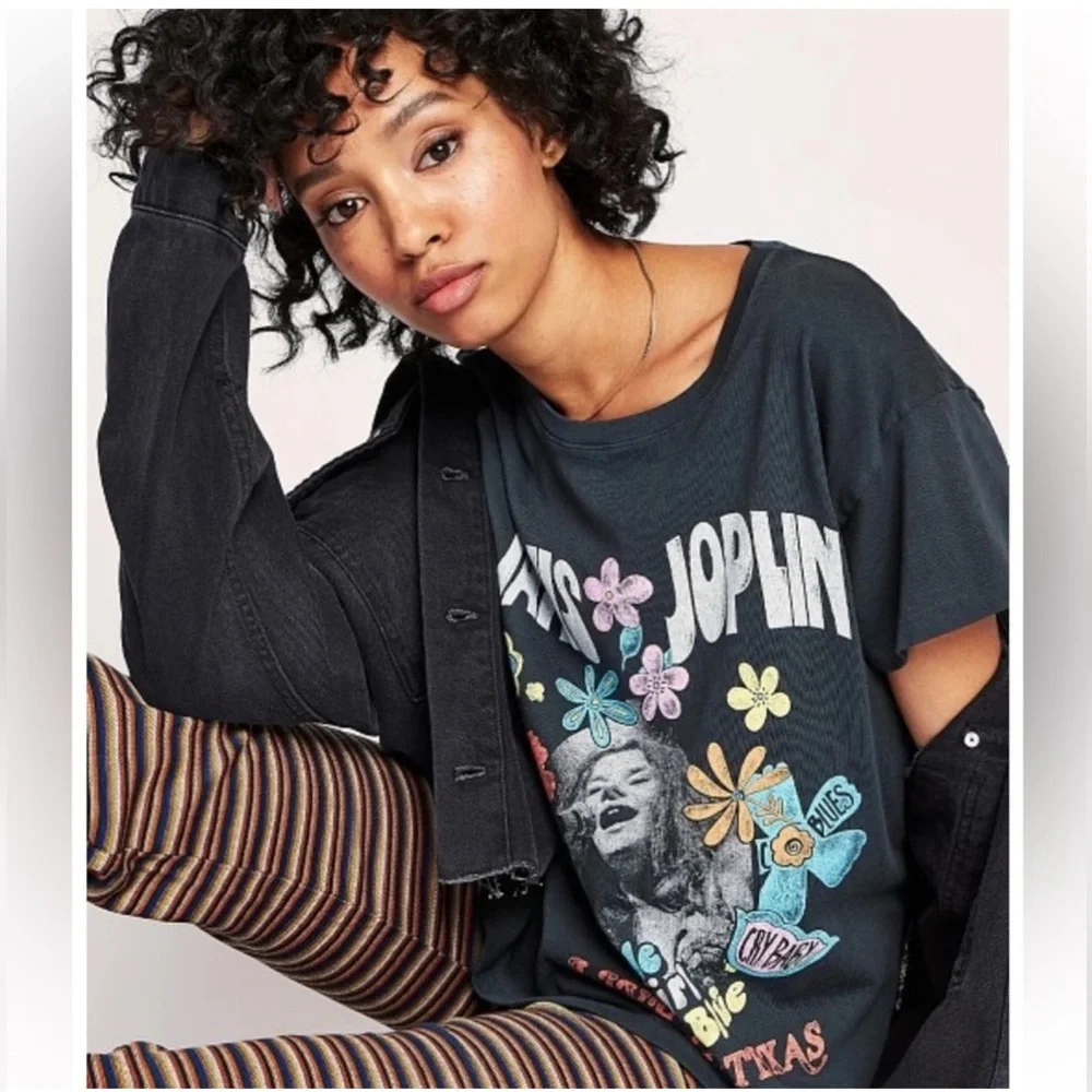 RARE Daydreamer | Janis Joplin Little Girl Blue Tour Tee | Medium - Picture 5 of 16